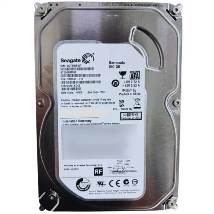 HD Seagate 500GB Barracuda para Dvrs